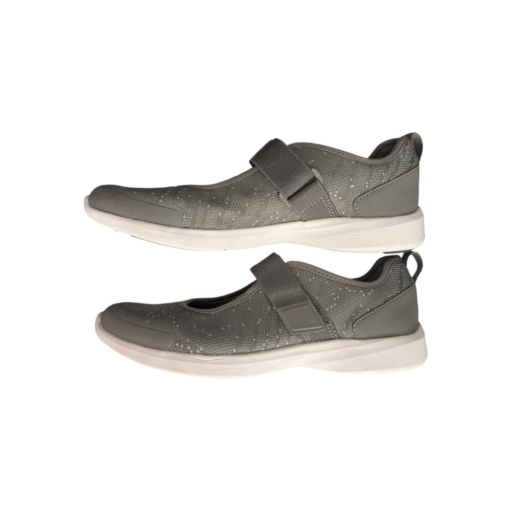 Vionic Jessica Mary Jane Shoes Womens 8 Gray White Dot Walking Comfort NWOT - Picture 10 of 11